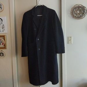 Saks fifth avenue wool trench coat